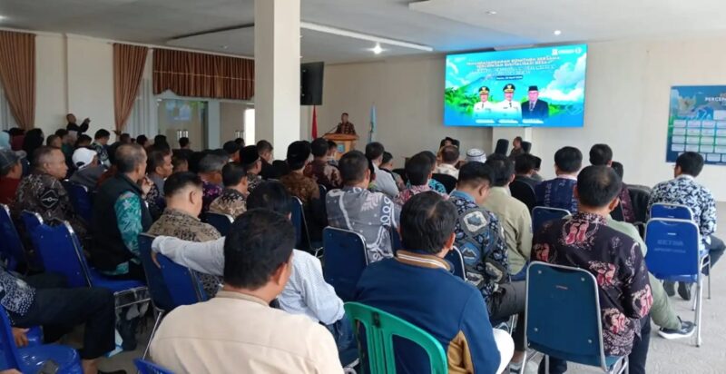 Kegiatan komitmen bersama percepatan digitalisasi desa Kabupaten Kerinci