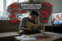 Ilustrasi Paylater jadi jebakan utang bagi generasi muda