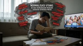 Ilustrasi Paylater jadi jebakan utang bagi generasi muda