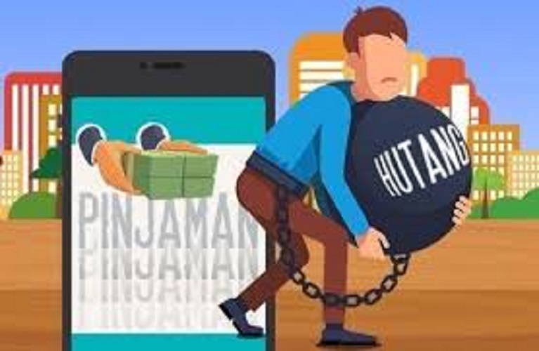 Ilustrasi utang Pinjol