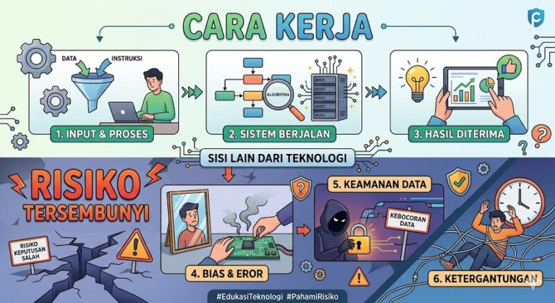 Ilustrasi cara kerja Pinjol