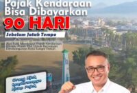 Walikota Sungai Penuh, Alfin ajak masyarakat sungai penuh bayar pajak kendaraan lebih awal