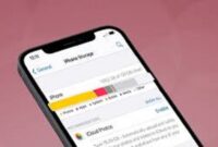 Tampilan Storage iPhone penuh