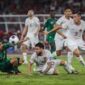 Timnas Indonesia saat menjalani laga