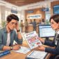 Ilustrasi gagal dapat pinjaman bank karena skor kredit rendah