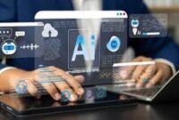 Ilustrasi Teknologi AI bantu produktivitas kerja