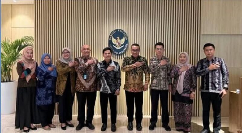 Walikota Sungai Penuh, Alfin Sambangi Kementerian Kesehatan