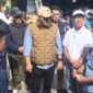 Walikota Sungai Penuh, Alfin saat meninjau pasar Tanjung Bajure