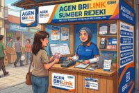 Admin dan simulasi keuntungan usaha BRIlink