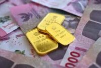 Ilustrasi investasi emas digital