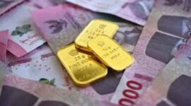 Ilustrasi investasi emas digital