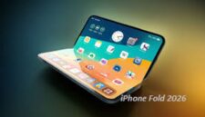 Tampilan iPhone Fold 2026
