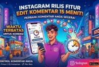 Instagram kini bisa edit komentar