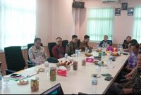 Bupati Merangin, M Syukur saat memimpin Entry Meeting Pemkab Merangin bersama BPK