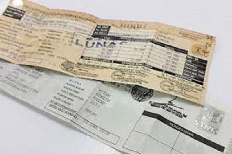 Ilustrasi pembayaran pajak online
