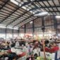 Pasar Tanjung Bajure yang semakin ramai dikunjungi, usai penataan ulang dari Pemkot Sungai Penuh