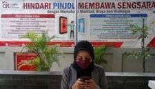 Ilustrasi dampak buruk gagal bayar pinjol