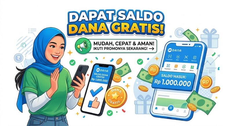 Dapat Saldo dana gratis
