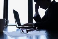 Ilustrasi stress kerja