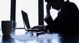 Ilustrasi stress kerja