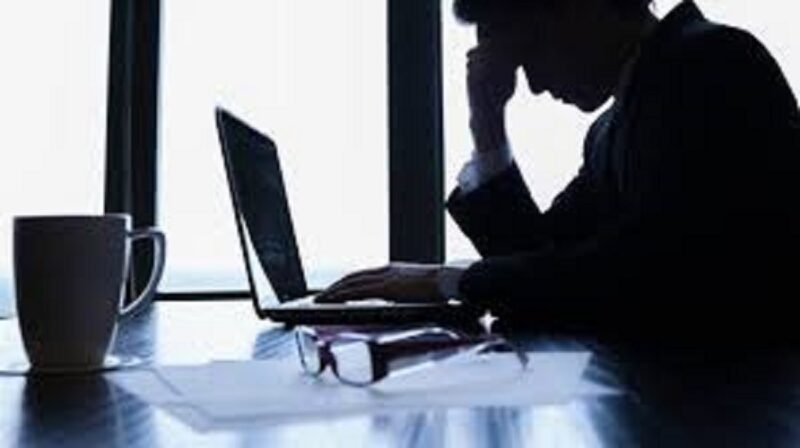 Ilustrasi stress kerja