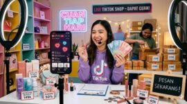 Cara live tiktokshop dapat Cuan
