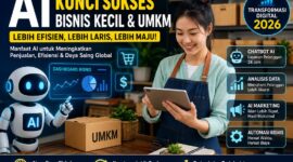 Teknologi AI kunci sukses usaha rumahan, umkm dan bisnis online