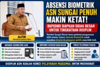 Pemerintah Kota Sungai Penuh terus tekankan disiplin bagi ASN