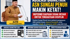 Pemerintah Kota Sungai Penuh terus tekankan disiplin bagi ASN