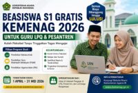 Beasiswa Kemenag bagi Guru LPQ