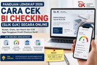 Cara cek BI Checking