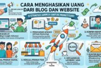 Cara mendapat pendapatan dari Blog dan Website