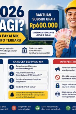 BSU 2026 Cair Lagi? Begini Cara Cek Penerima Pakai NIK, Syarat Lengkap dan Prediksi Jadwal Pencairan