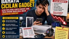Ilustrasi bahaya cicilan Gadget