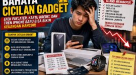 Ilustrasi bahaya cicilan Gadget
