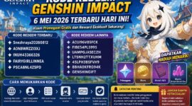 Kode redeem Genshin Impact terbaru
