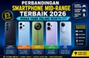 Rekomendasi HP Mid-Range 2026: Kamera Jernih, Gaming Lancar, Harga Bersahabat