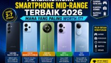 Rekomendasi HP Mid-Range 2026: Kamera Jernih, Gaming Lancar, Harga Bersahabat