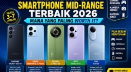 Rekomendasi HP Mid-Range 2026: Kamera Jernih, Gaming Lancar, Harga Bersahabat