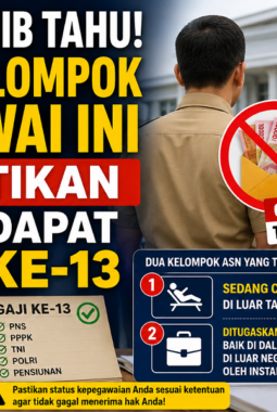 ASN Wajib Tahu! Dua Kelompok Pegawai Ini Dipastikan Tidak Dapat Gaji Ke-13
