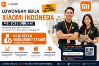 Lowongan Kerja Xiaomi Mei 2026