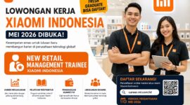 Lowongan Kerja Xiaomi Mei 2026