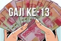 Ilustrasi skema gaji ke 13 PPPK