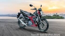 Tampilan Suzuki Satria Pro 2026