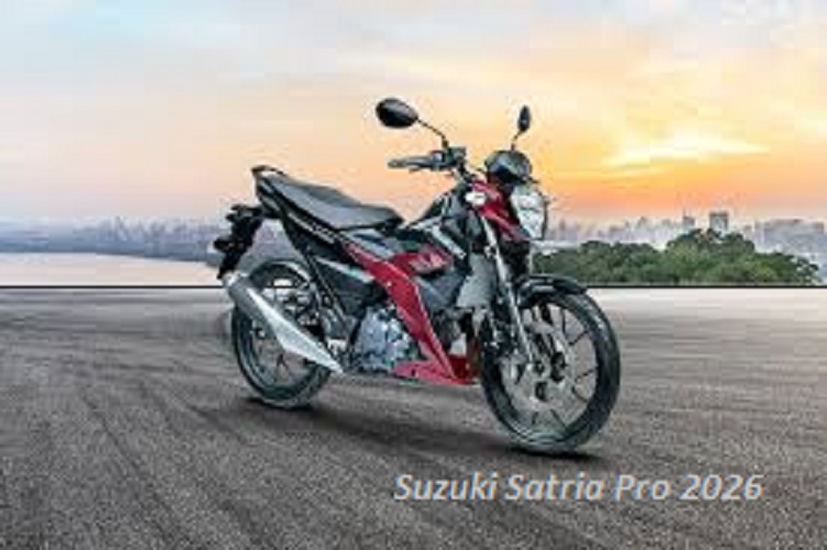 Tampilan Suzuki Satria Pro 2026