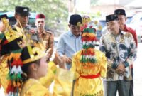 Bupati Tanjung Jabung Barat Drs. H. Anwar Sadat, M.Ag., menghadiri kegiatan silaturahmi sekaligus kunjungan kerja Pengurus Daerah Persatuan Anggota Badan Permusyawaratan Desa Seluruh Indonesia (PD PABPDSI) 