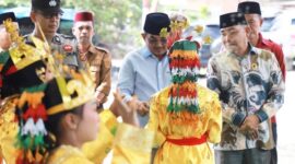 Bupati Tanjung Jabung Barat Drs. H. Anwar Sadat, M.Ag., menghadiri kegiatan silaturahmi sekaligus kunjungan kerja Pengurus Daerah Persatuan Anggota Badan Permusyawaratan Desa Seluruh Indonesia (PD PABPDSI) 