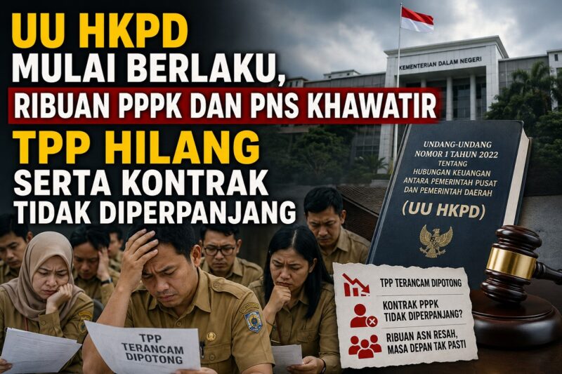 UU HKPD resahkan PPPK dan PNS