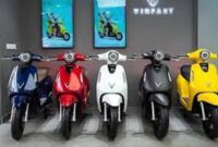 Penampakan motor listrik VinFast