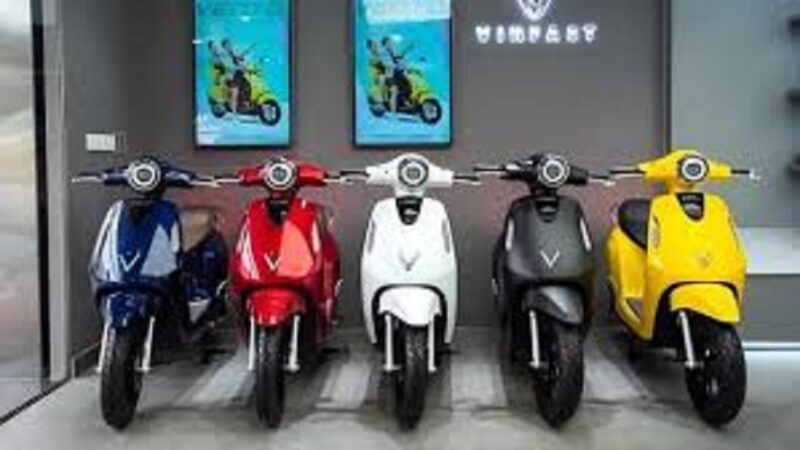 Penampakan motor listrik VinFast